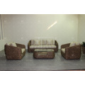 Top Selling Luxurious Interior Design Water Hyacinth Sofa Set For Indoor Natural Furniture